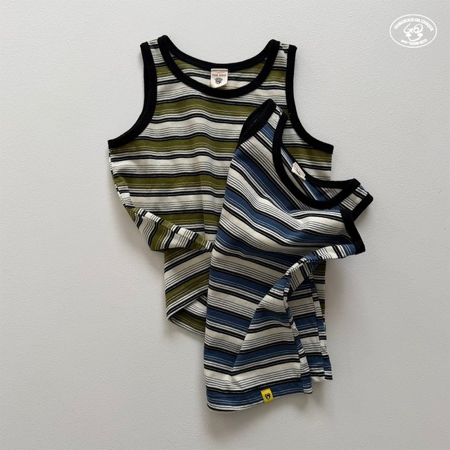 【取寄】gou｜track sleeveless｜トラックノースリーブ｜XS-JL｜kids&jr｜26 summer