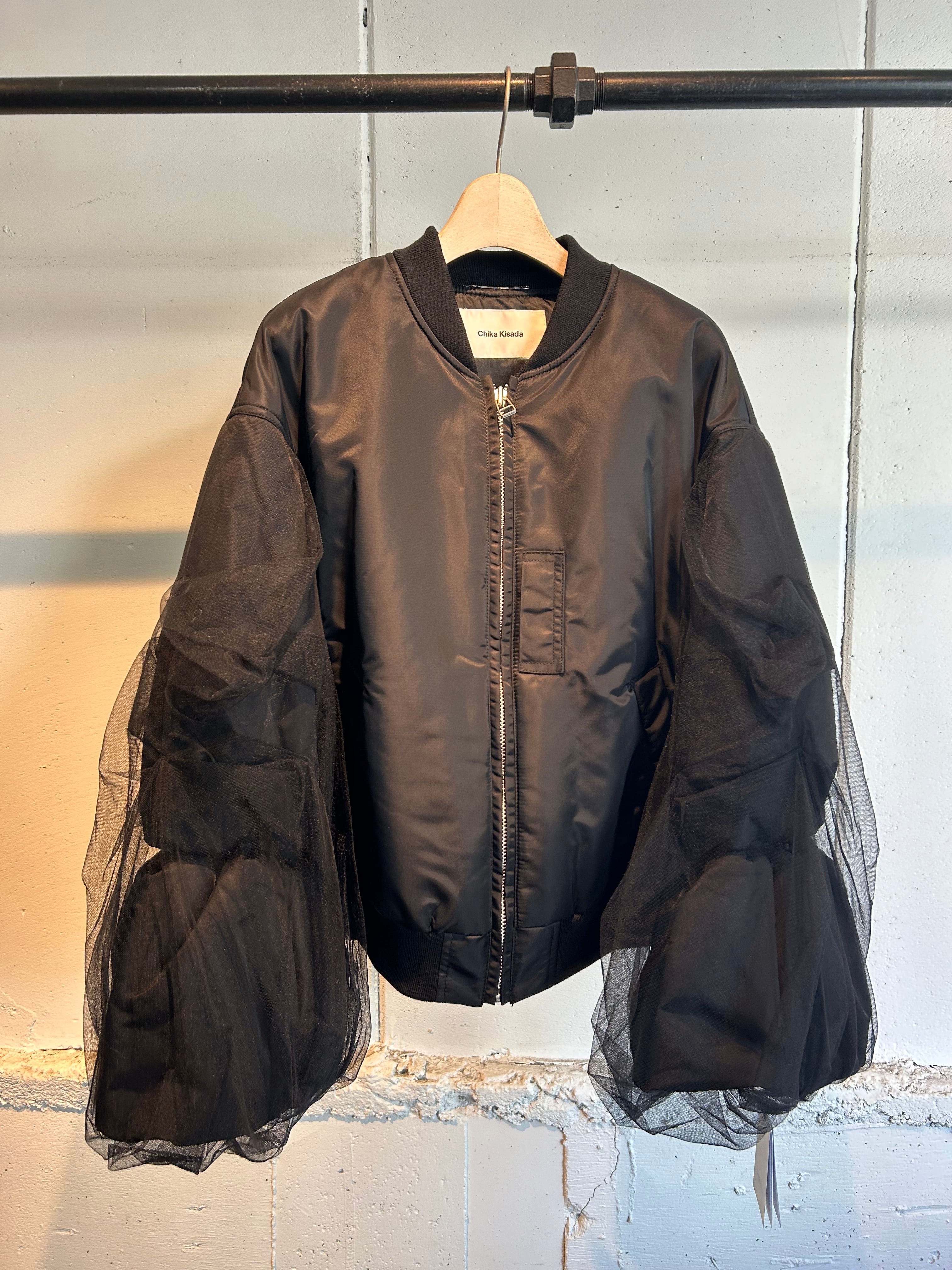 Chika Kisada/Tulle Blouson ・MA-1 CHIKAKISADA tulle ma-1 jacket | AAR