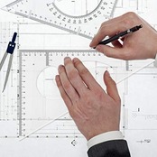 Jimjis 三角定規 30cm 製図 セット 大きい 受験用 三角定規 三角スケール 定規セット 幾何学 文房具 事務用 作図ツール 製図用品 プラスチック製 2枚組 分度器付き (透明)
