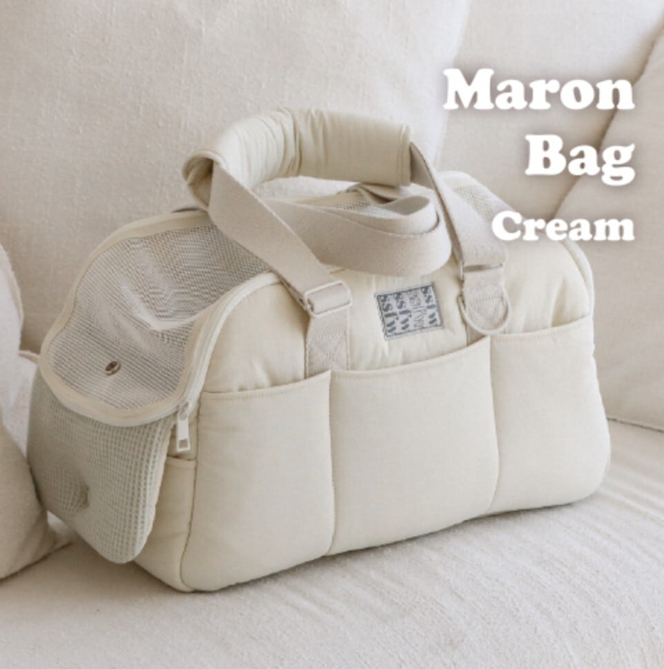 1size/予約【SSFW】Maron Bag《Cream》
