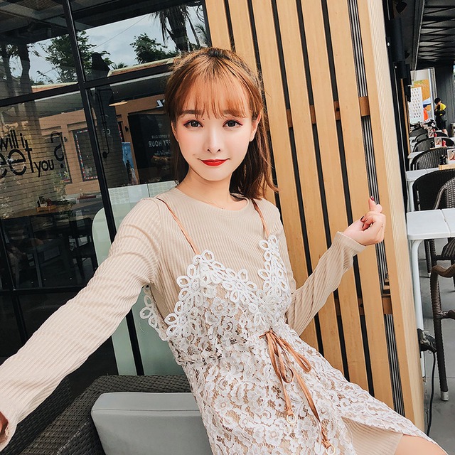 レースキャミソールセットアップ