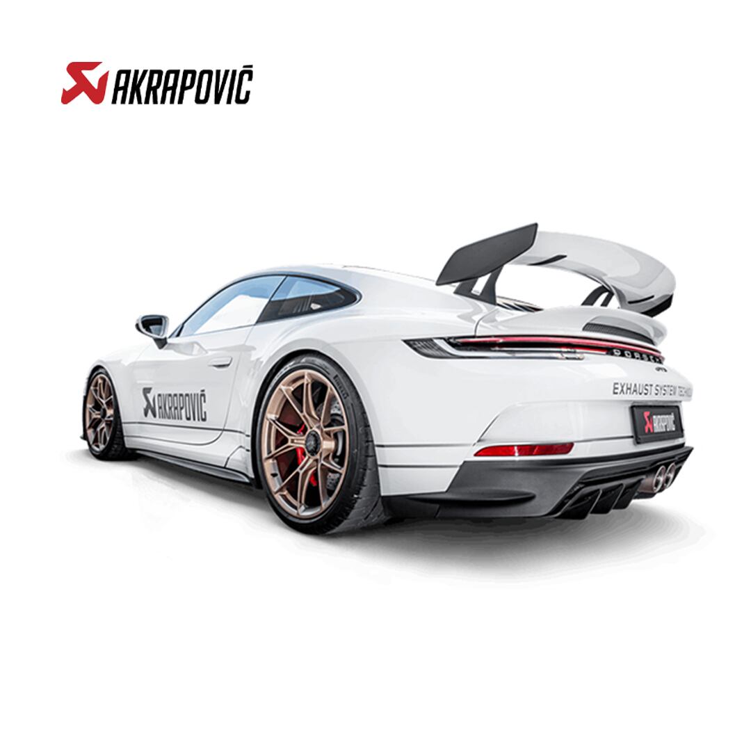 AKRAPOVIC PORSCHE / ポルシェ 911 GT3 / GT3 TOURING (992) Rear Carbon Fiber Diffuser - Matte