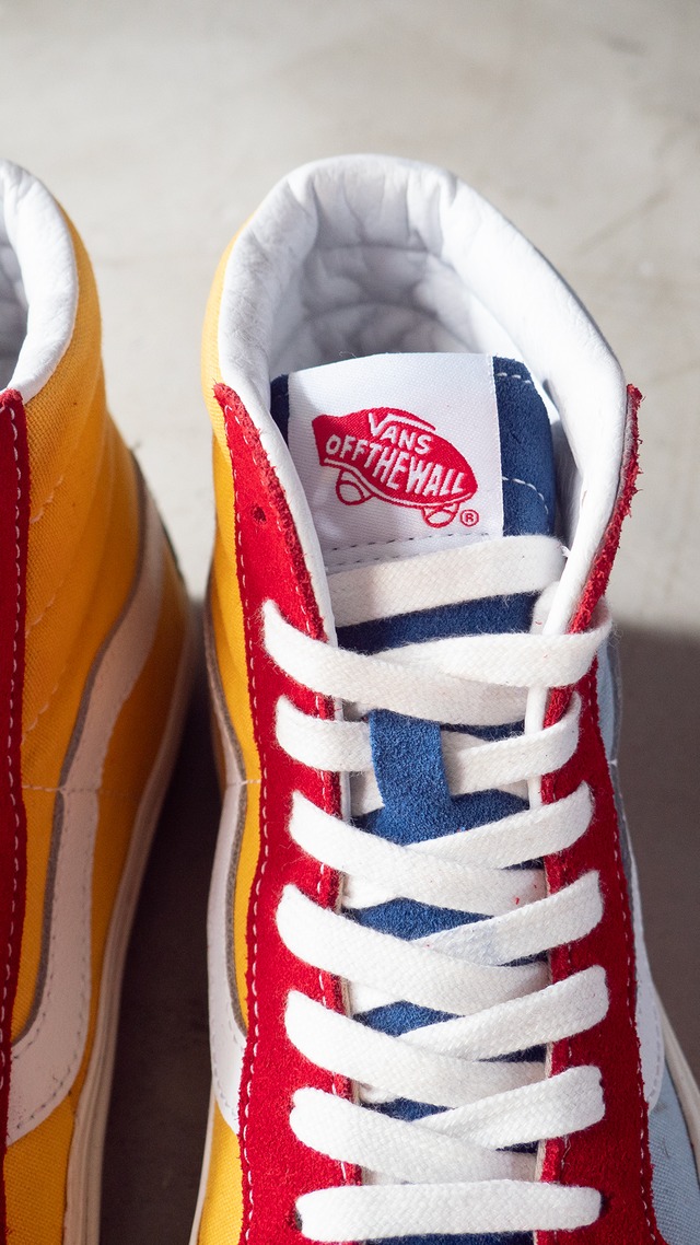 "Vans" used Sk8-Hi 38 DX Anaheim Factory multi-color 24.0cm