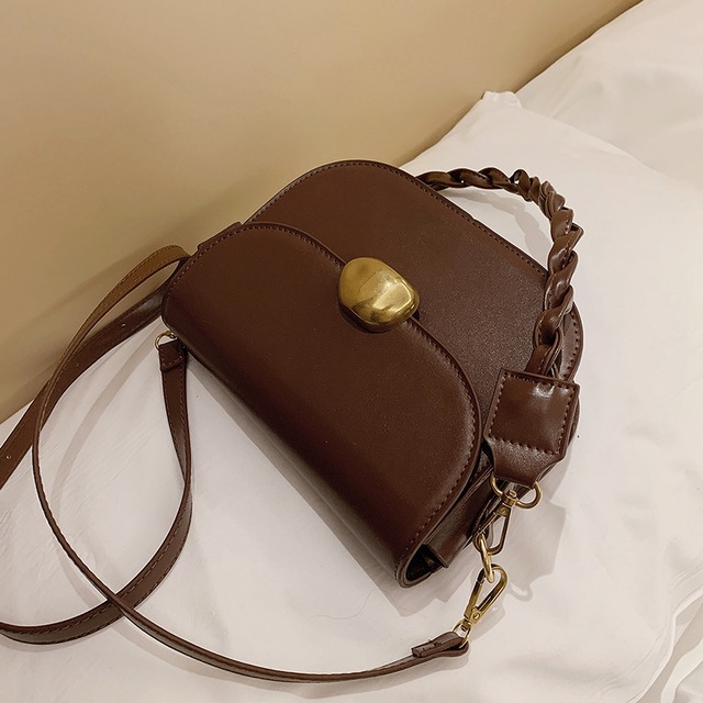 スタンダードオータムウィンター レトロ 秋物 冬物 スクウェア メッセンジャーバッグ 手作りハンドバック90829839681