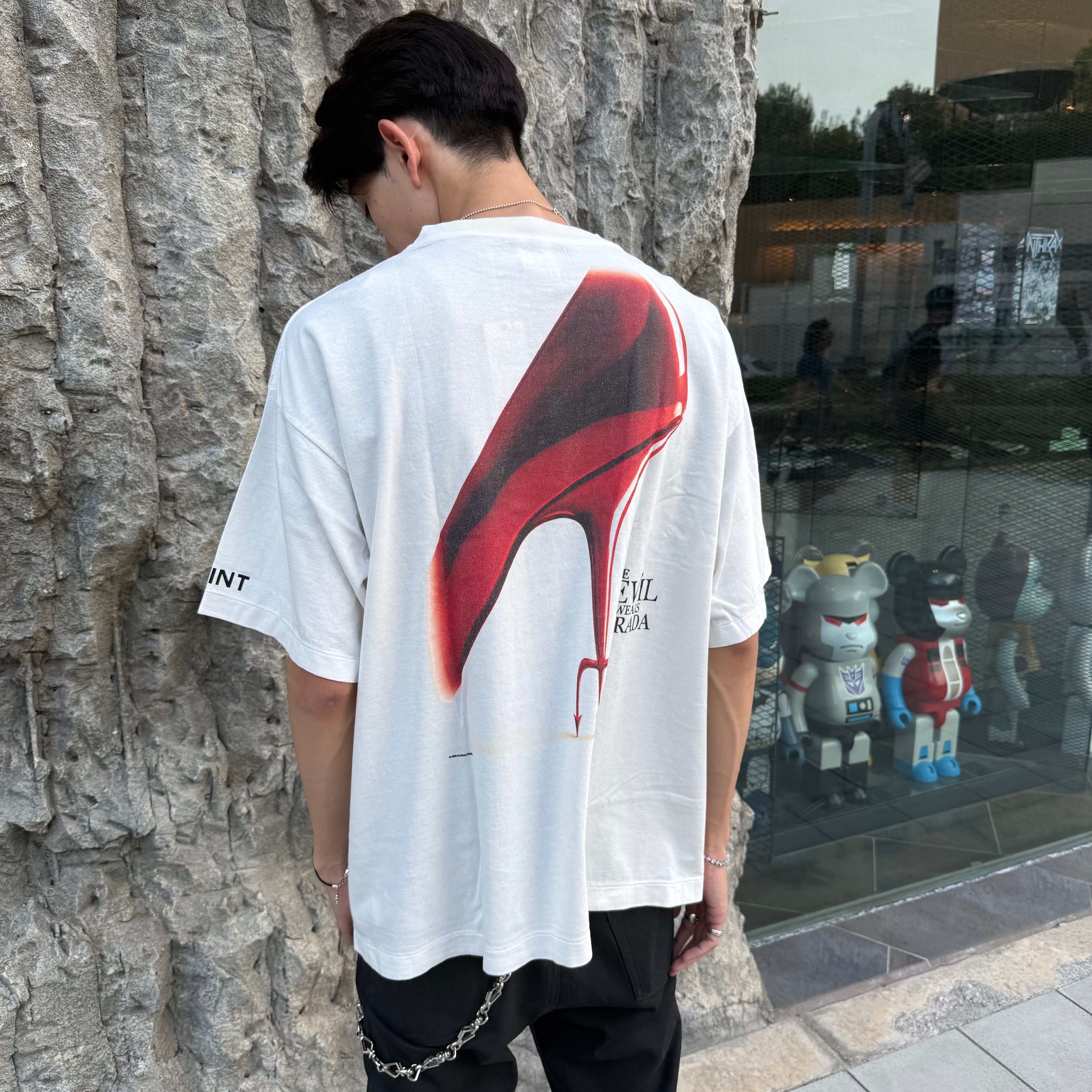 SAINT Mxxxxxx】SM-MK1-0000-K01/TDWP_SS TEE/RUNWAY/WHITESM-MK1-0000