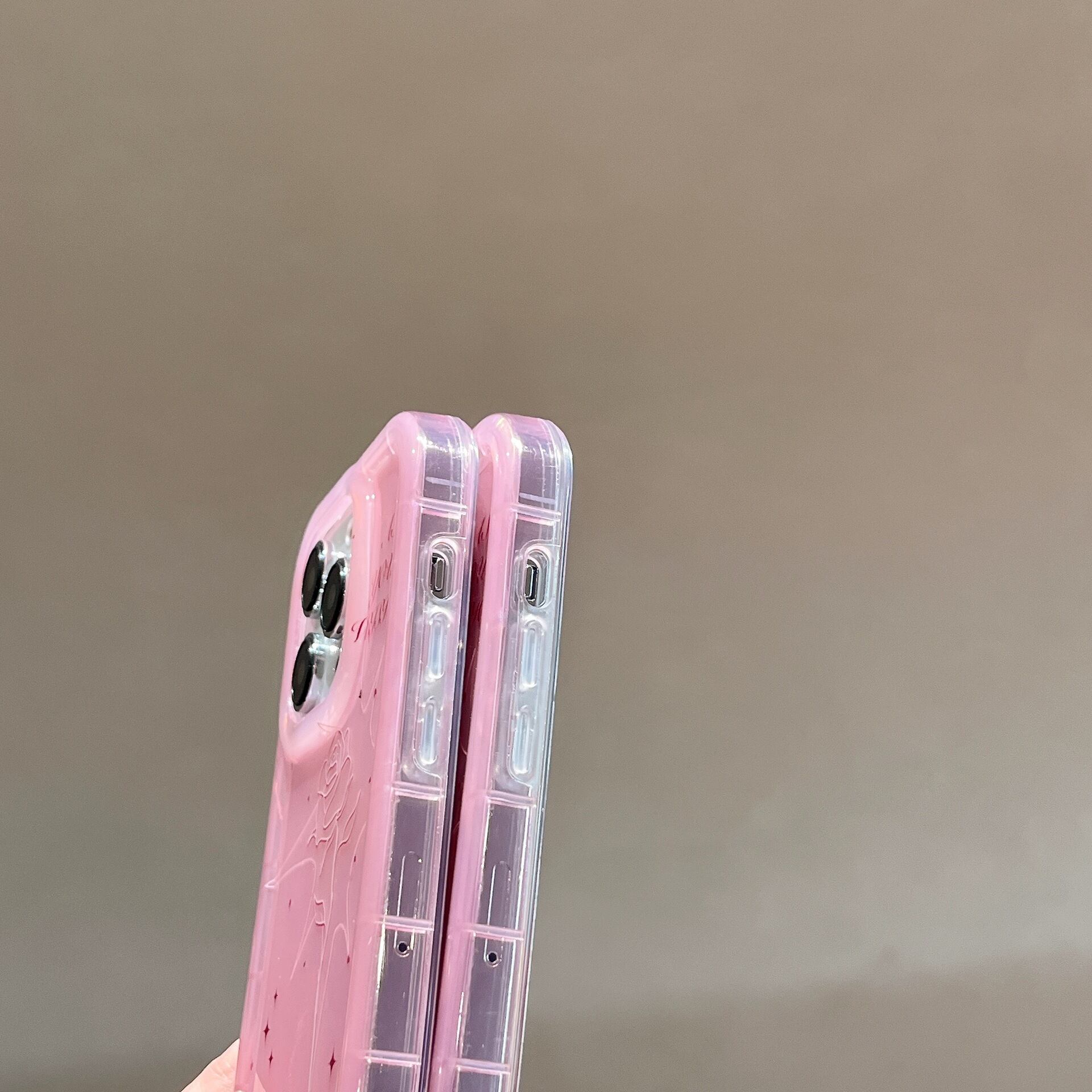 ちゅるん◎ピンクシェルが美しすぎる 一本のバラ 耐衝撃フレーム