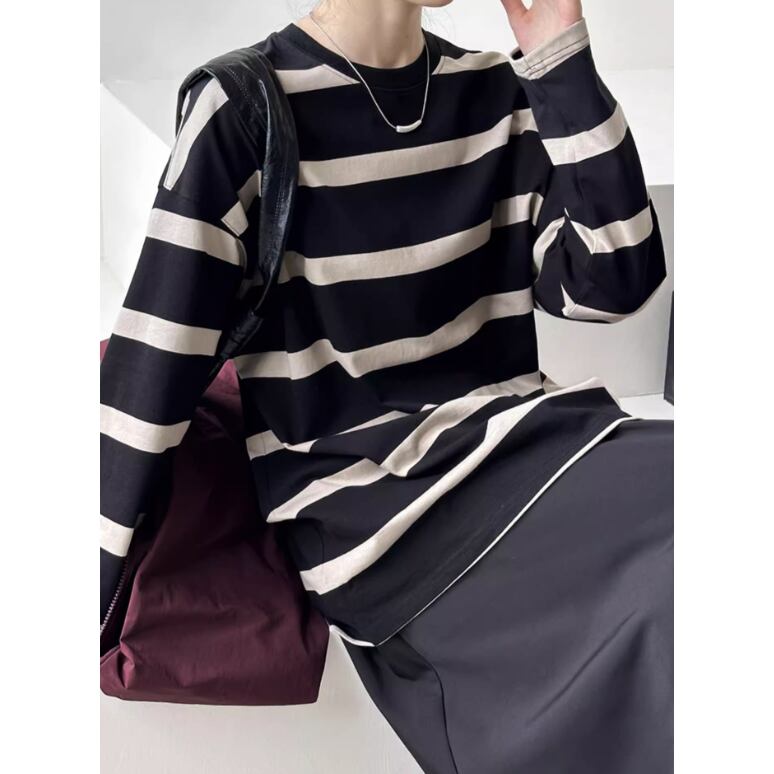 Border Style Sweat Shirt 1328