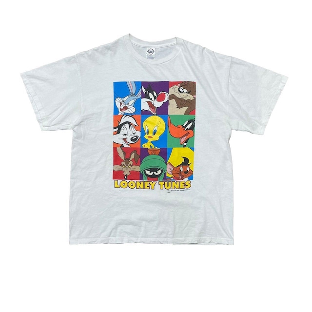 LOONEY TUNES ALL STAR TEE DELTA WHITE LARGE 4800