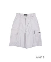 COOLAロゴコットンハーフパンツ (WHITE) CQ-47015