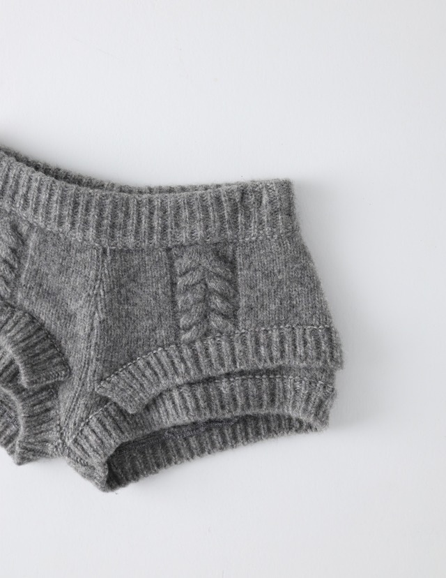 【ulikasanctus】ROPE KNIT SHORTS
