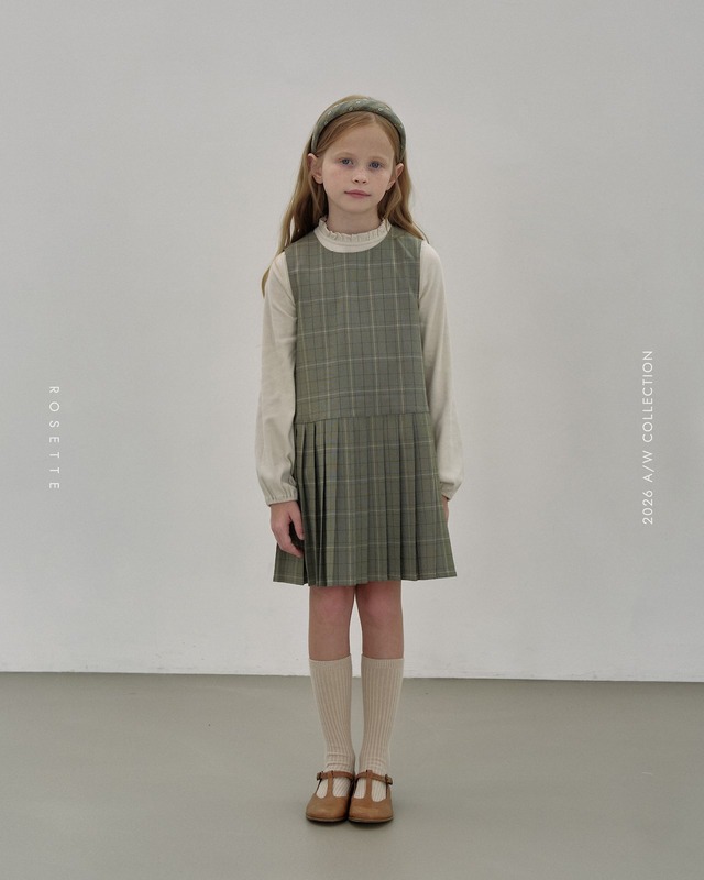 【取寄】rosette｜ivy dress｜アイビーワンピース｜XS-XL｜kids｜26 autumn
