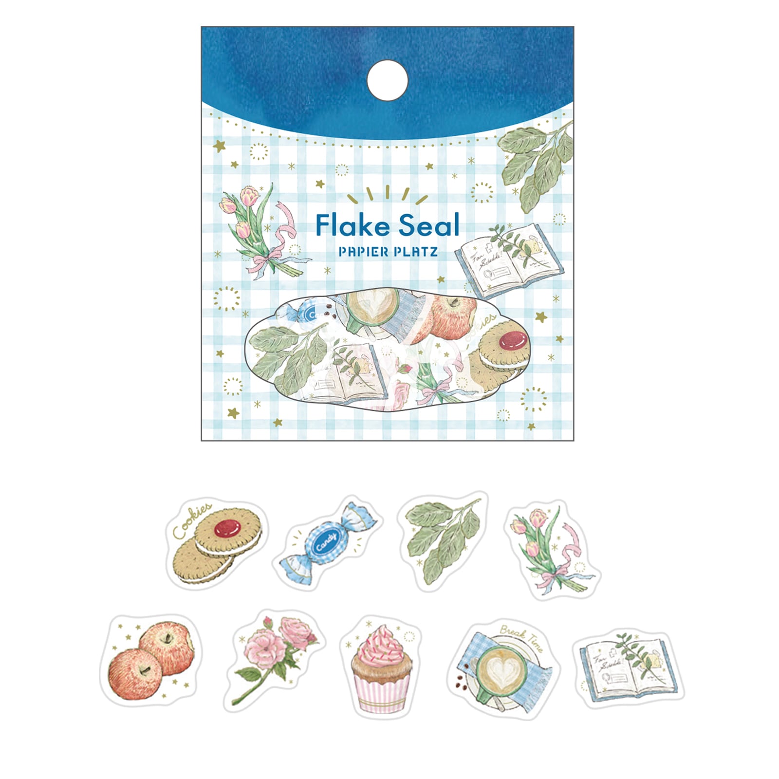 MILINA フレークシール（金箔入り） | パピアプラッツBASE店