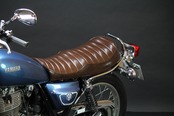 (Custom model)・GOODSEAT "STEP" (Step up)Tuckroll (GENTLE BROWN) SR400 (78-08YEAR)