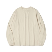 SLASH LONGSLEEVES T-SHIRTS_CREAM