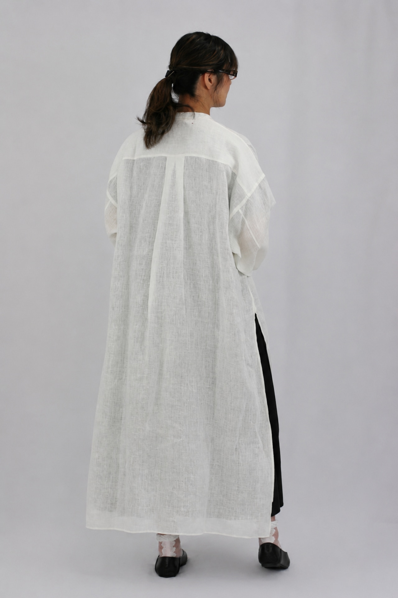 TOWAVASE(トワヴァーズ)maison de montagne / shirt リネン ロングシャツ(袋付き)