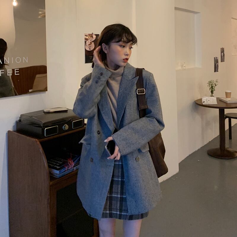 スプリングレッドスタンダードカジュアルジャケット レトロ 春物 スーパーモール3001229870