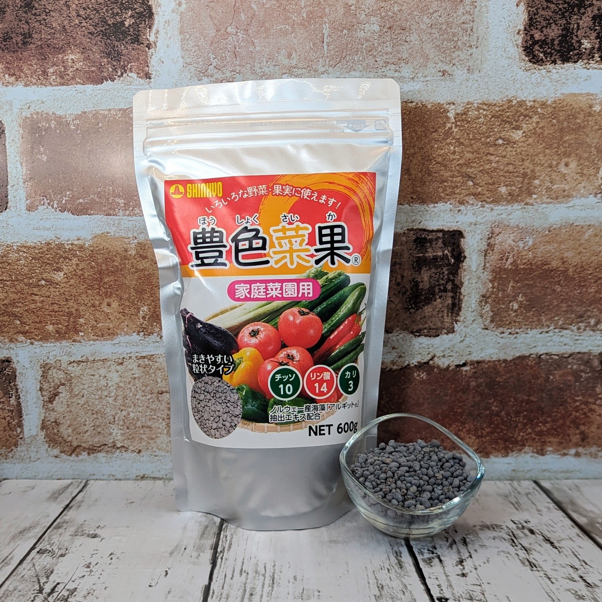 家庭園芸用肥料「豊色菜果」 （600g×5袋セット） | 神協産業Online Shop