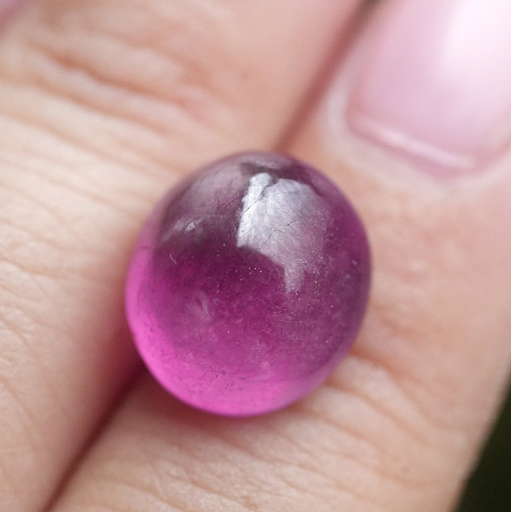 透明なピンク☆ルビー s1516 | Funky garuda Stone (ファンキー