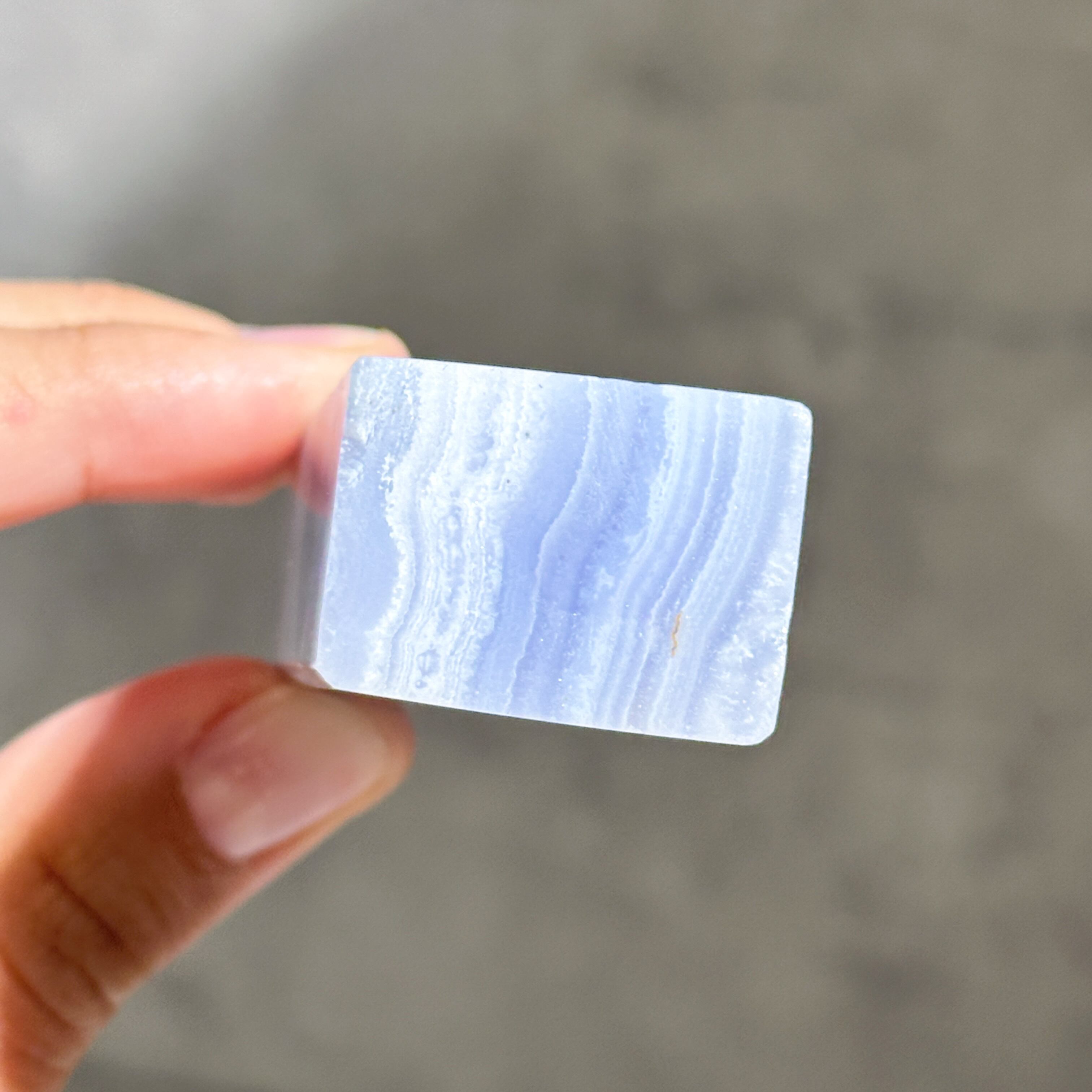 ブルーレースアゲート タワー01◇ Blue Lace Agate ◇天然石・鉱物