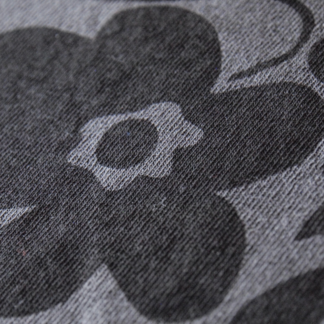 【BUYING TRIP】"Flower" Garment Dye Long Sleeve T-shirt (VINTAGE BLACK DYED)