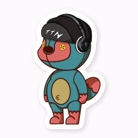 Love Music ステッカー