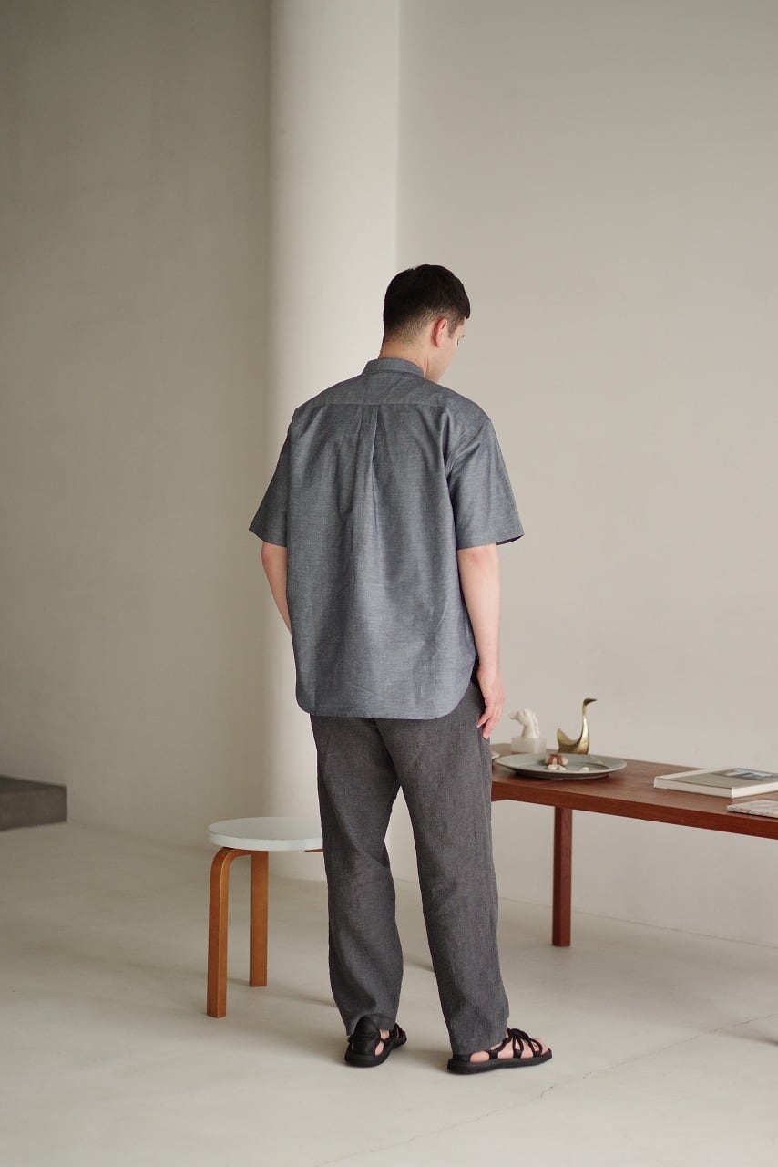 Irish Linen Cotton S/S Shirt
