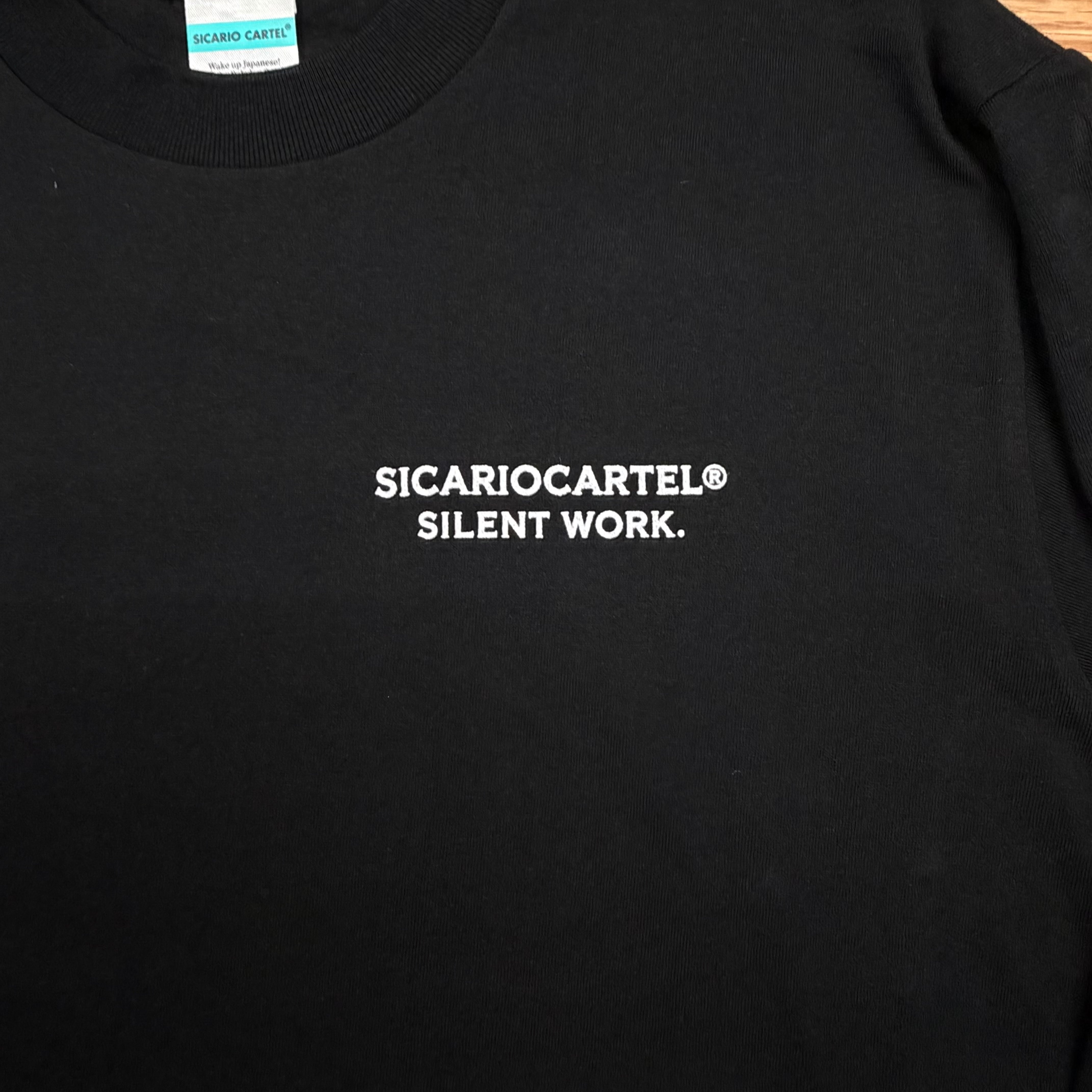 SILENT WORK L/S 7.1OZ BK | SICARIO CARTEL