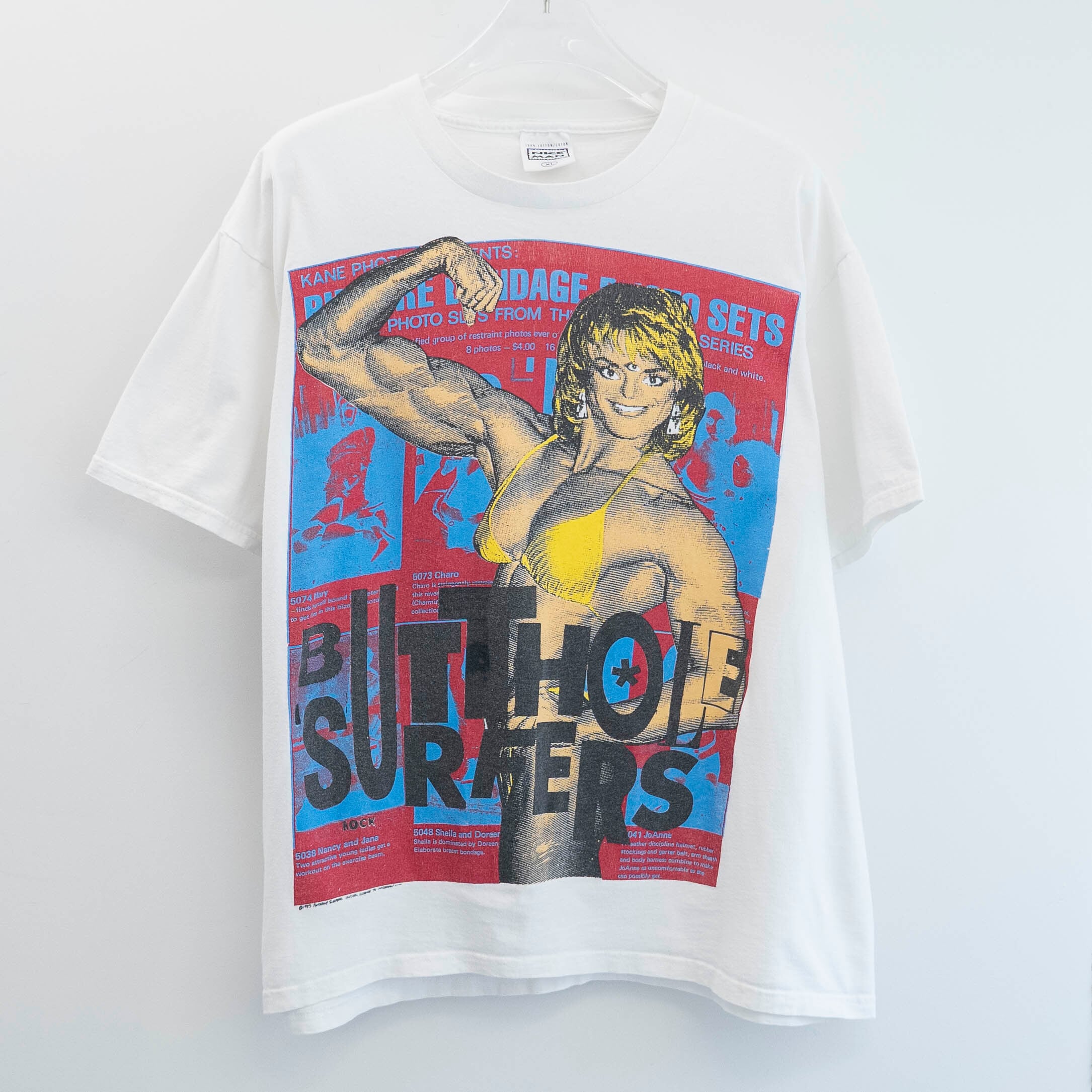 Butthole Surfers " 1995 Tour Don Rock " Nice Man XL【E5-95】