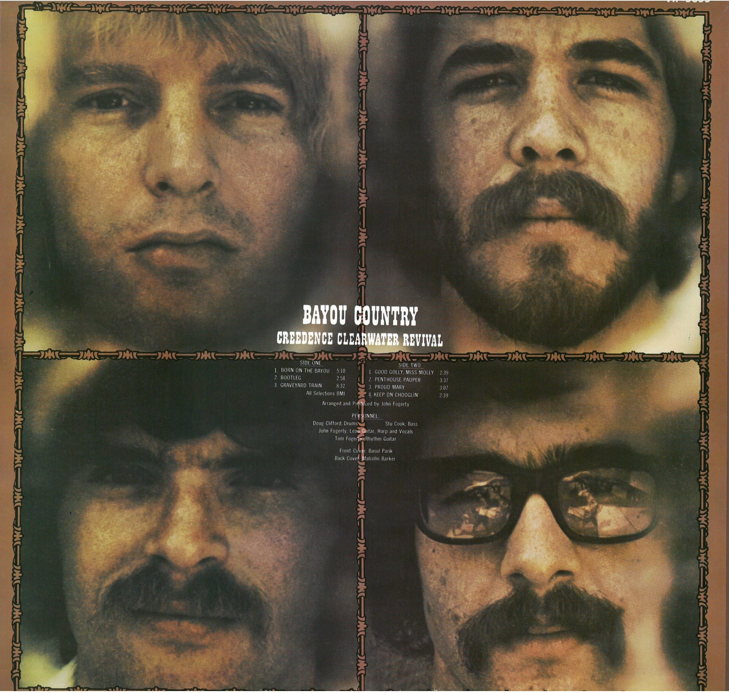 CREEDENCE CLEARWATER REVIVAL / BAYOU COUNTRY (LP) 日本盤