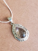 ルチルクオーツペンダントトップ 925silver インディアンジュエリー