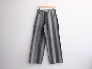 REVERBERATE” GRADATION DENIM PANTS (BAGGY)LIGHT GRAY”