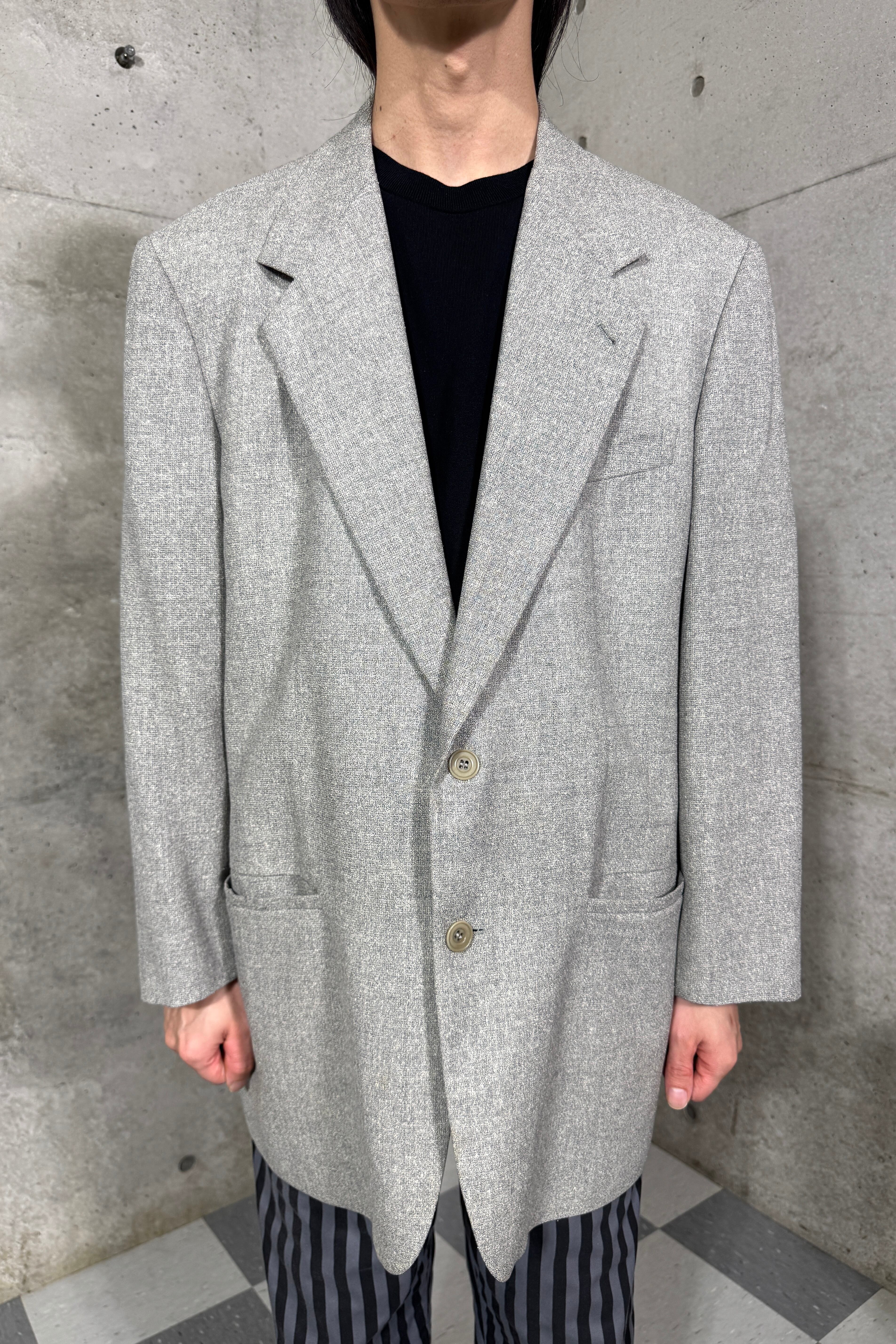 "BYBLOS" silk blend tailored jacket