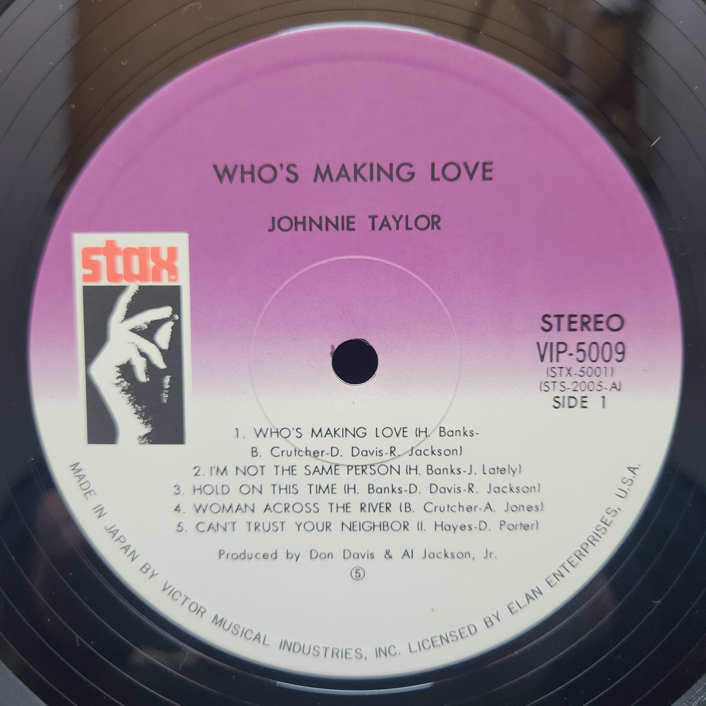 Johnnie Taylor / Who's Making Love [VIP-5009] - 画像3