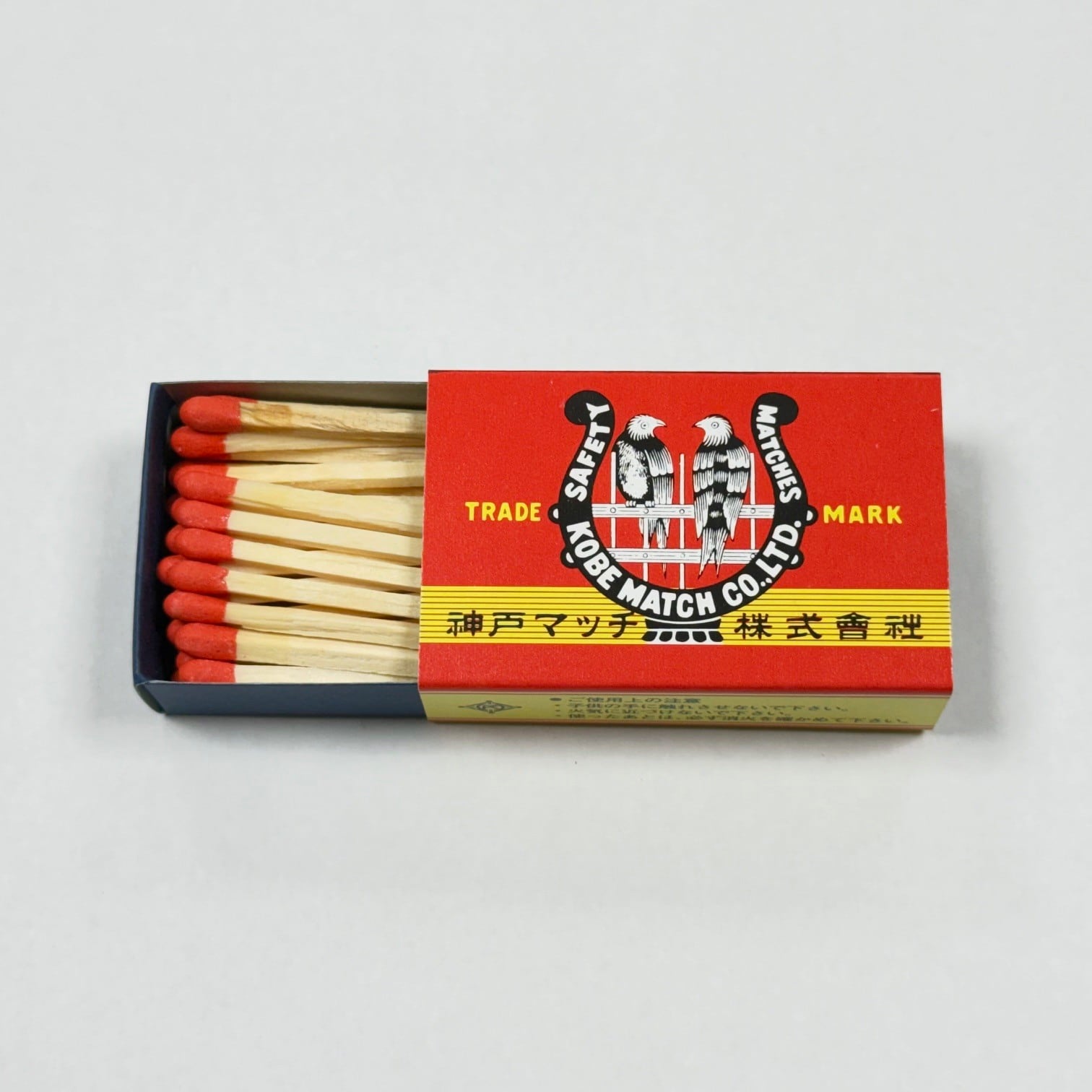 マッチ棒 並型商標マッチ 12個パック A | マッチ専門店「マッチ棒」 オンライン