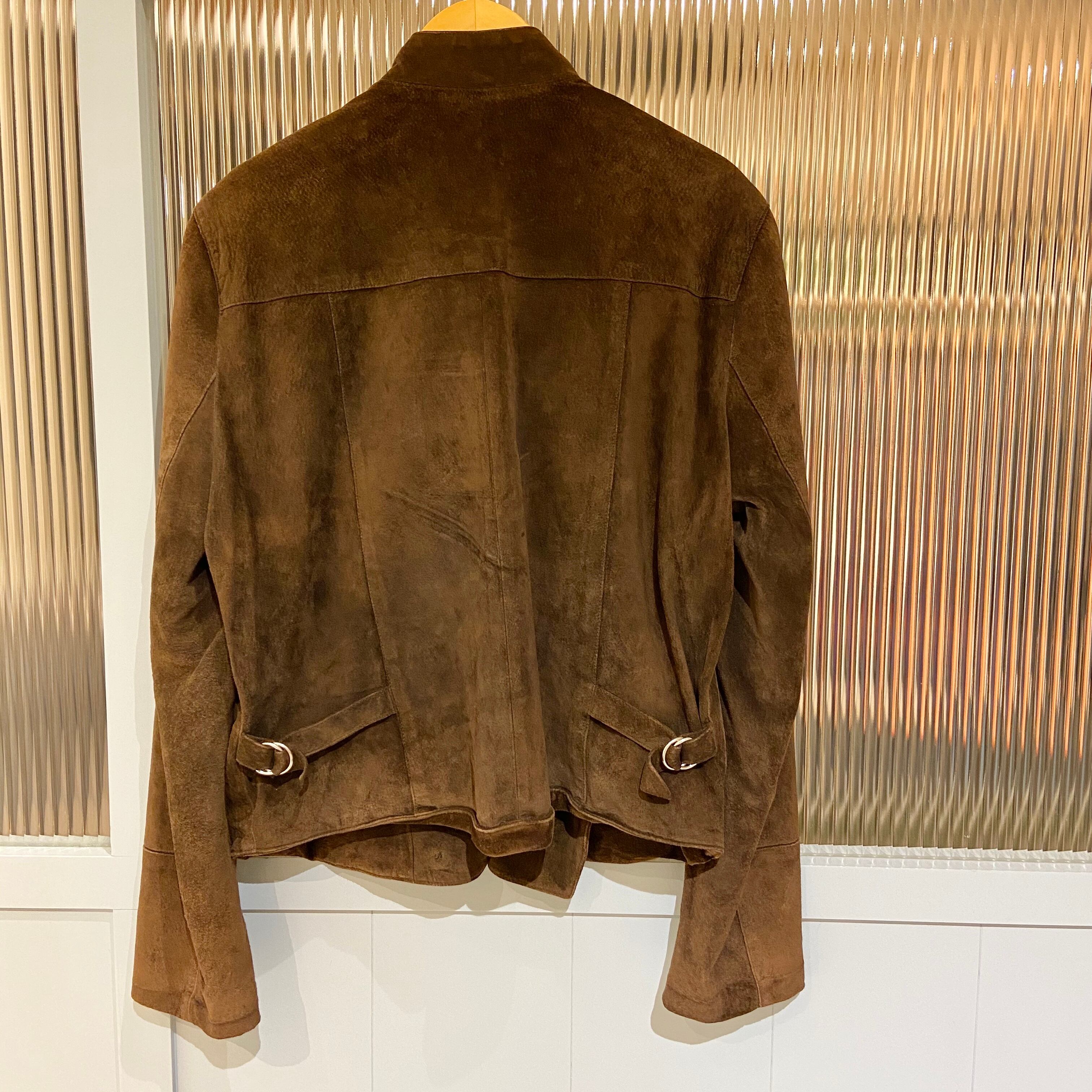 agnes b. SPECIAL／suede leather jacket（アニエス・ベー)スエード