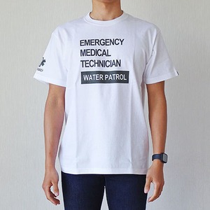GUARD (ガード) 綿100% Tシャツ EMT WATERPATROLデザイン