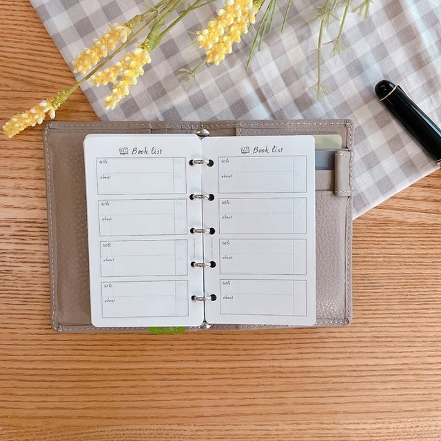 マイクロ5サイズ/bookリストリフィル
