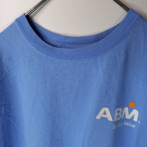 ギルダン　クルーネック　オーバーサイズ　プリントTシャツ　半袖　企業ロゴ　XL