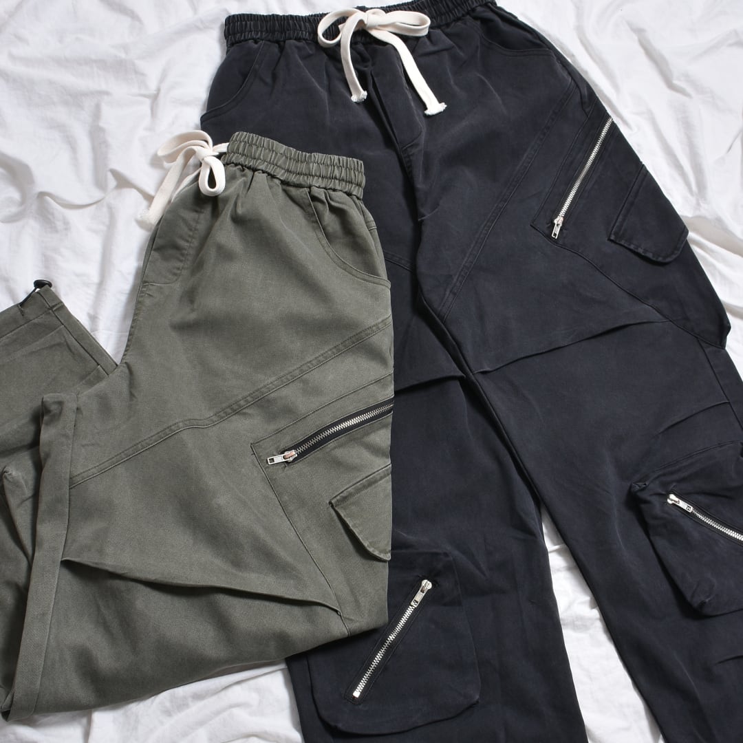 Oblique Pock ZIPパンツ | VOLCAN&APHRODITE 公式通販