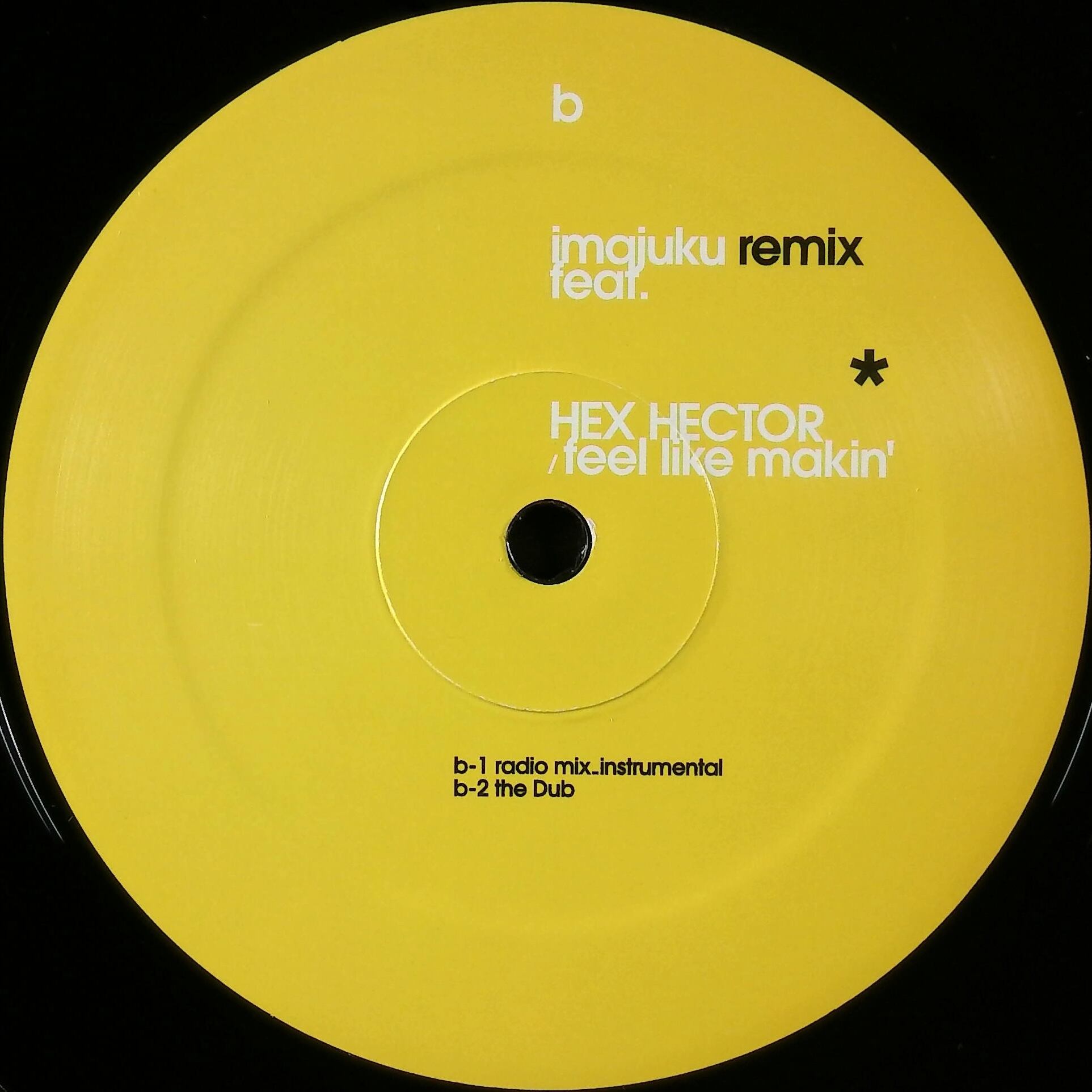 1999] Imajuku – Feel Like Makin' [Burger Inn Records] | Vehicle