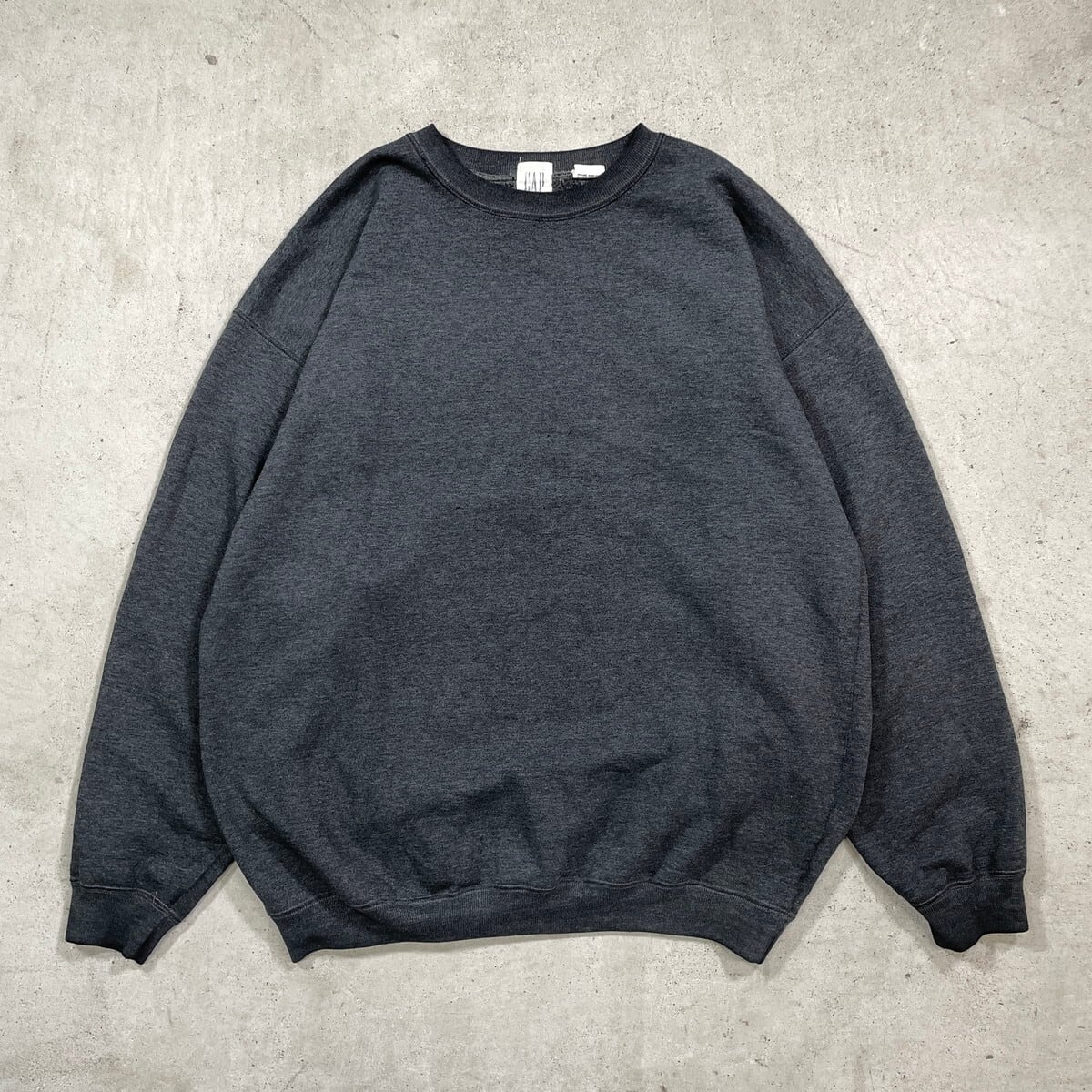 デッドストック 90s USA製 フルーツオブザルーム スウェット XL 黒 90年代 USA製 FRUIT OF THE LOOM HEAVY WEIGHT フルーツオブザルーム