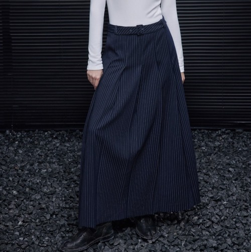 ストライプロングスカート ・20413