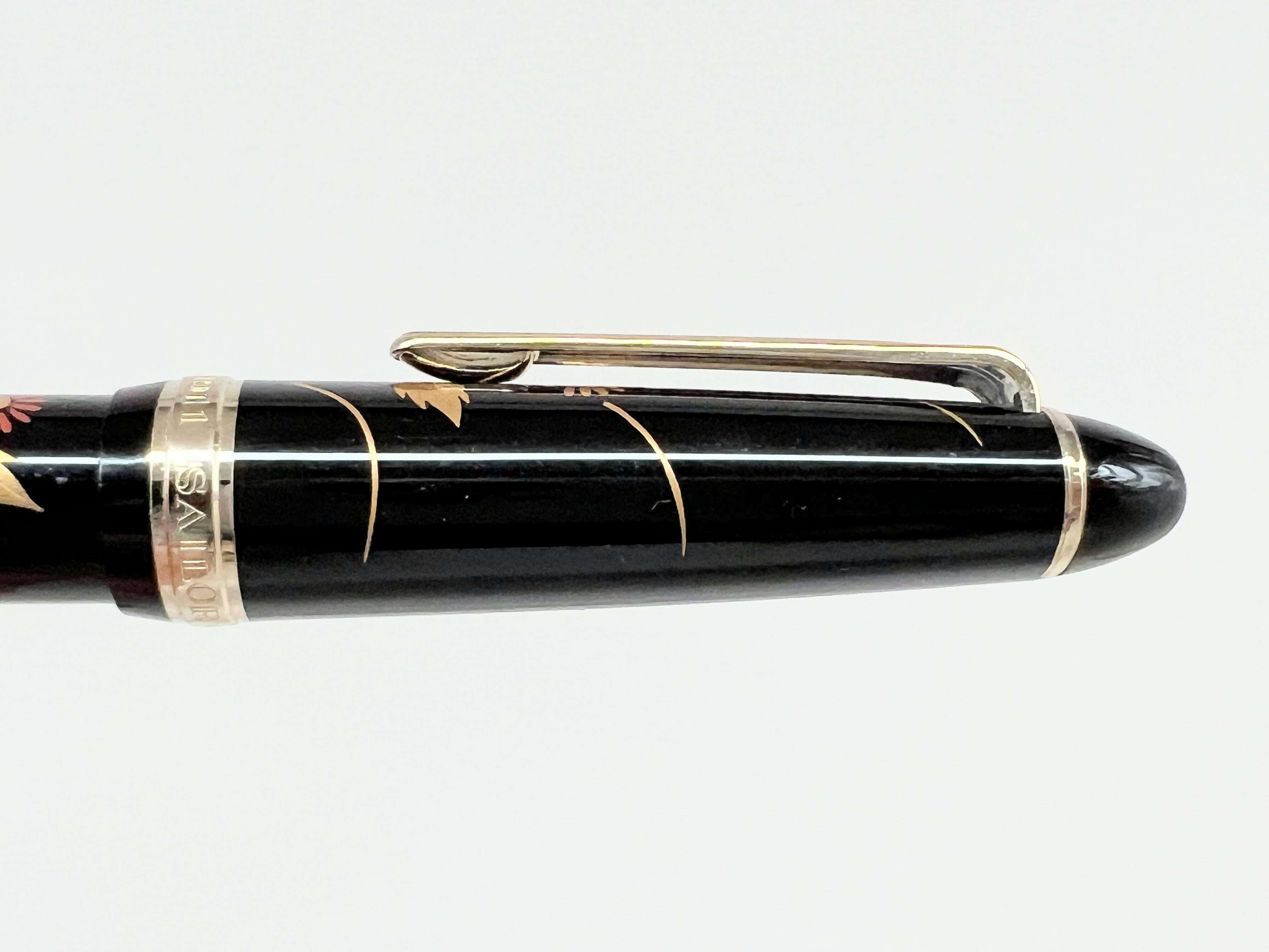 00s セーラー万年筆 プロフィット 蒔絵 キクとキキョウ 旧 SAILOR