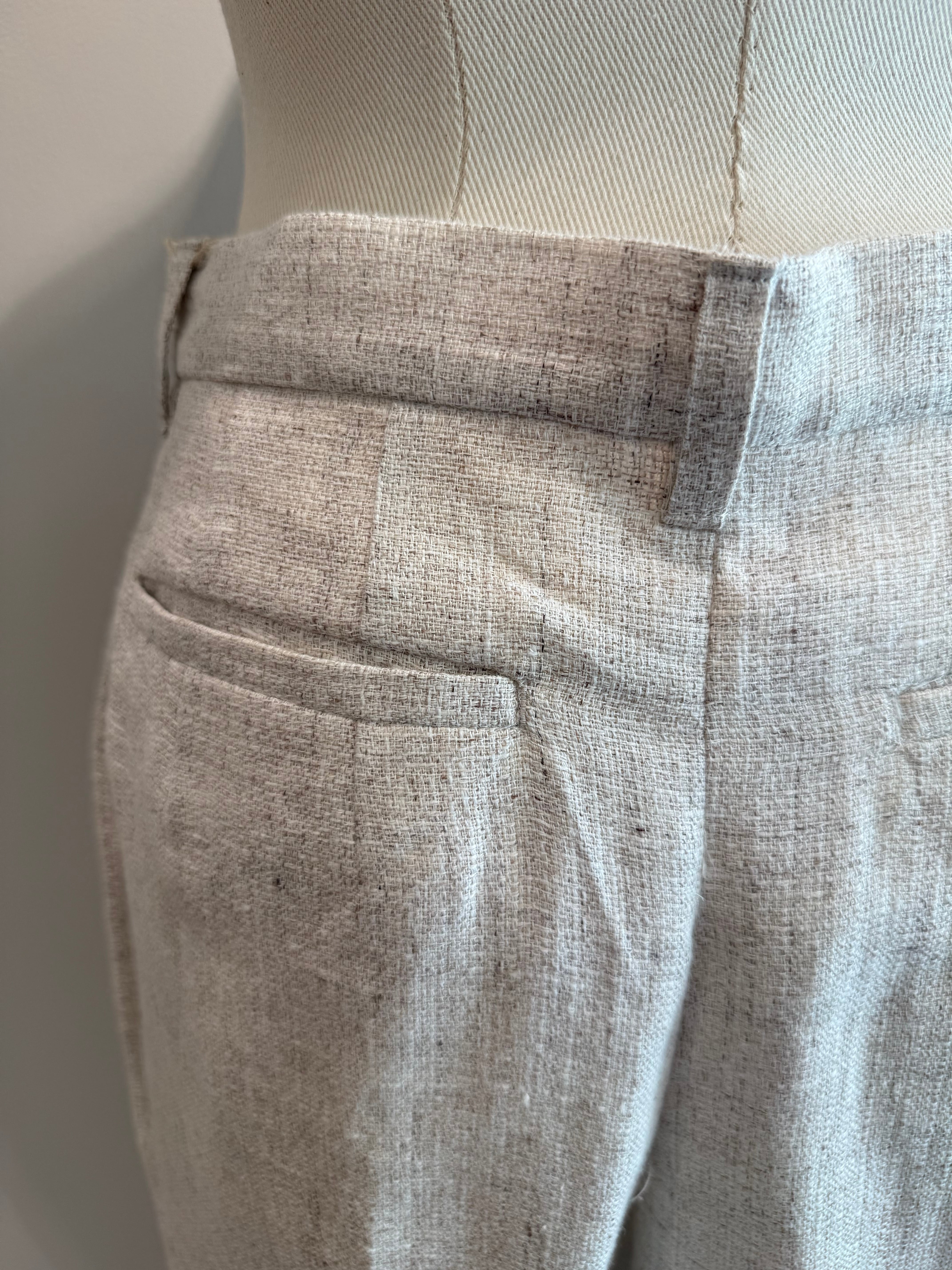jonnlynx/JL226-PT1091 cotton linen melange jonny pants | stoa