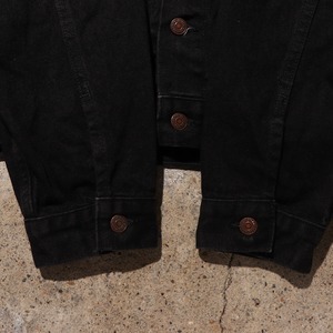 Mint Condition L 70507 USA 95年 Levi’s ブラックデニムジャケット リーバイス サルファー
