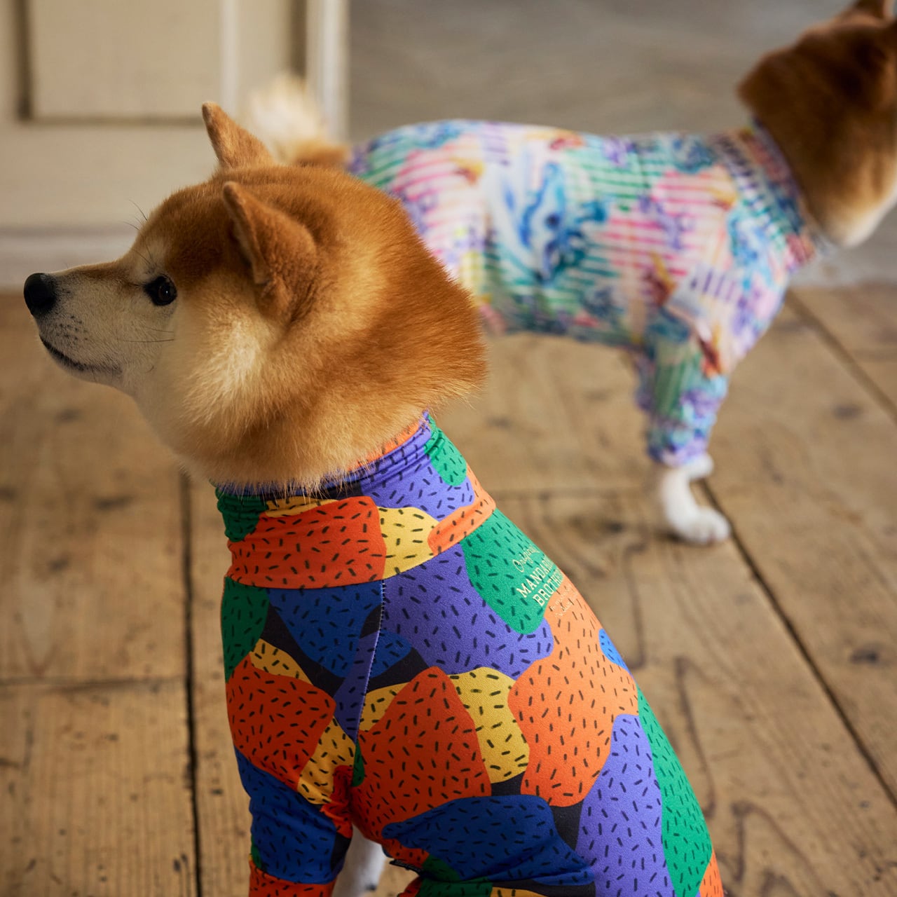 SKIN TIGHT SUIT MULTI PRINT（M.MD.L）スキンタイトスーツマルチ