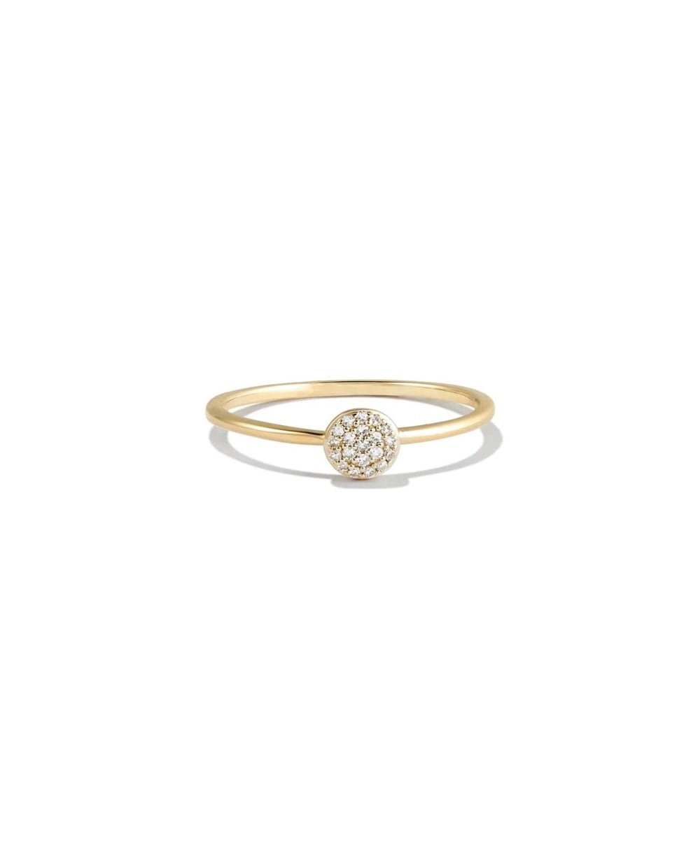 Simple round ring -Gold-