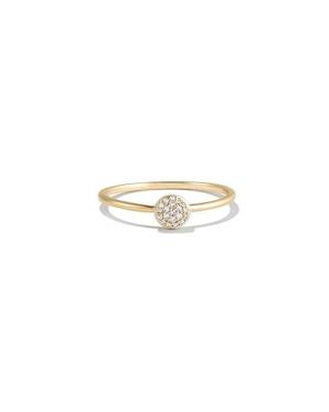 Simple round ring -Gold-
