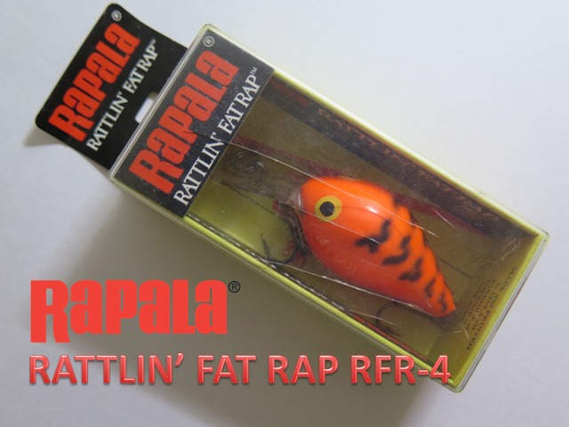 RAPALA RATTLIN' FAT RAP RFR-4 ラパラ　ラトリン　ファットラップ　OCW  F-L82-03