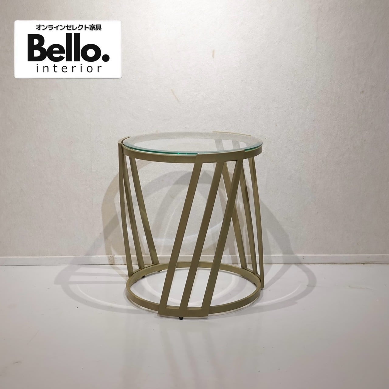 Bello select ザラホーム サイドテーブル  ミラー天板 円形 モダン サイドテーブル | Belloインテリア
